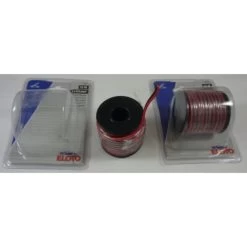 Autokabel 2x0.50mm2 Rood/zwart 10m