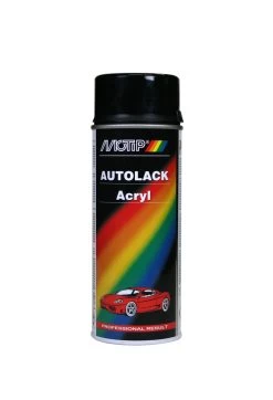 Motip Compact Zwart Spuitbus 400ml Kleur 46830