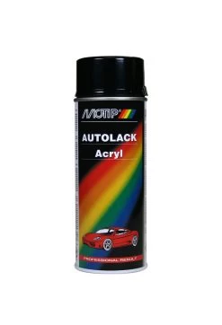 Motip Compact Zwart Spuitbus 400ml Kleur 46860