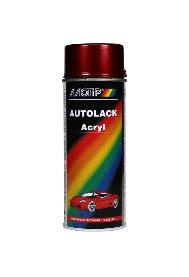 Motip Compact Rood Metal Spuitbus 400ml Kleur 51491