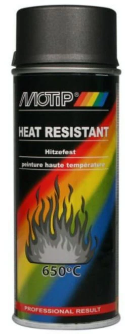 Motip Hittebestendig Antraciet 800gr Spuitbus 400 Ml Kleur 04037