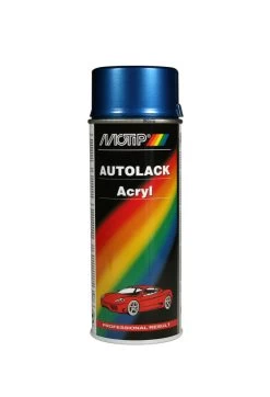 Motip Compact Blauw Metal Spuitbus 400ml Kleur 53927