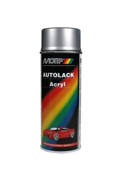 Motip Compact Zilver Metal Spuitbus 400ml Kleur 55350