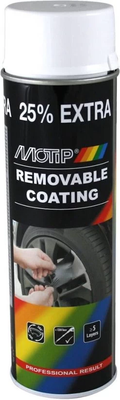 Motip Sprayplast Wit 500ml Spuitbus