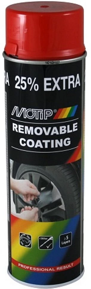 Motip Sprayplast Rood 500ml Spuitbus