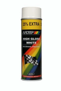 Motip Rallye Wit Spuitbus 500ml Kleur 04004