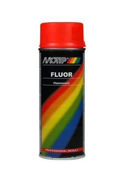 Motip Fluo Lak Rood-oranje Spuitbus 400 Ml Kleur 04020