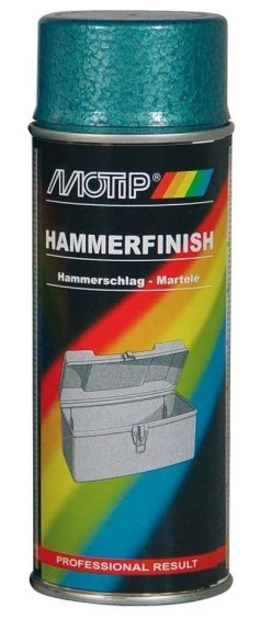 Motip Hamerslag Lak Blauwspuitbus 400ml Kleur 04011