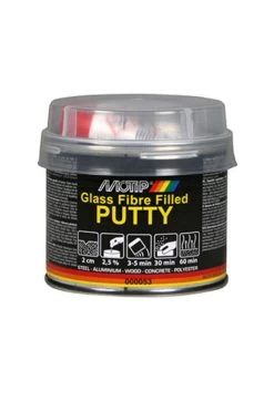 Motip Glasvezel Plamuur Gevuld Blik 250gr