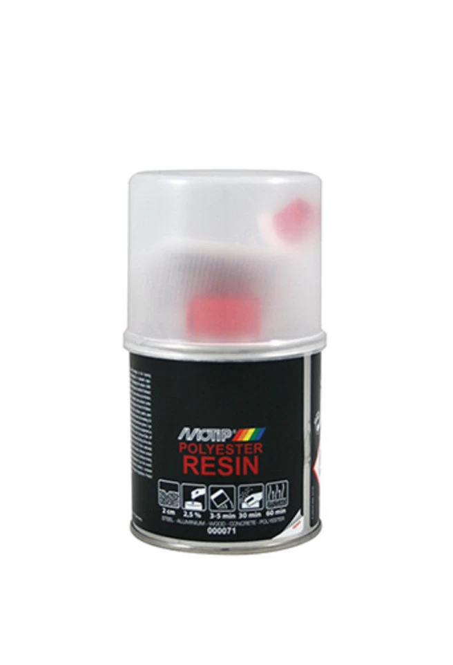 Motip Polyester Hars Blik 250gr