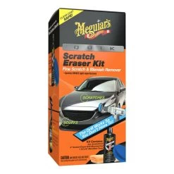 Meguiars Quick Scratch Eraser Kit ScratchX + Foampad Boormachine + Doek