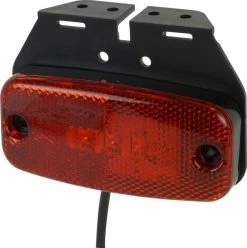 Carpoint Zijlamp LED Rood Met Beugel 12/24v