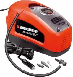 Black & Decker Black+Decker Multifunctionele Compressor 220/12V 160 Psi/ 11 Bar
