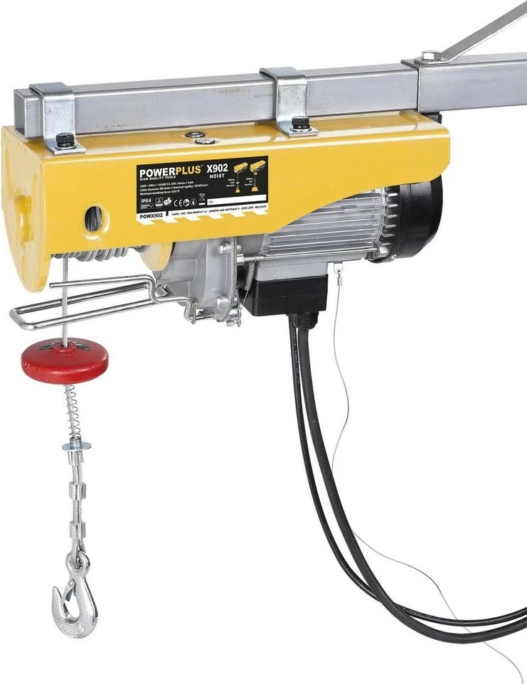 Powerplus POWX902 Elektrische Takel 1050 W 300-600 Kg - Afbeelding 2