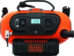 Black & Decker Black+Decker Multifunctionele Compressor 220/12V/18 Volt Batt. 160 Psi/ 11 Bar
