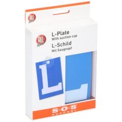 L-Leerlingplaat Met Zuignap PVC