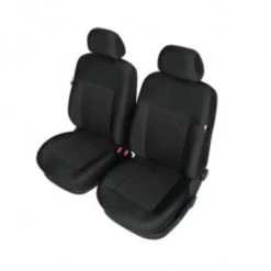 Hoes Voorset + Hoofdsteun Poseidon Zwart Geschikt Voor Auto's Met Laterale Airba