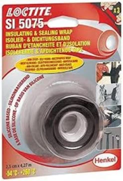 Loctite 5075 Isolerende En Afdichtende Tape Zwart 2,5cm