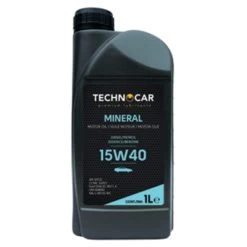 Technocar Motorolie Mineral 15W40 1 Liter, Voor Benzine En Diesel
