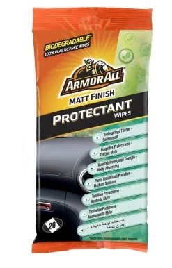 Armor All Bio Dashboard Wipes Matt Reinigt, Beschermt En Herstelt Kleur