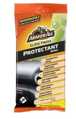 Armor All Bio Dashboard Wipes Gloss Reinigt, Beschermt En Herstelt Kleur