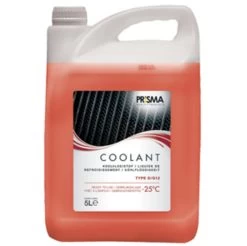 Koelvloeistof -25 C Volorganisch 5L Type D G12, Rood