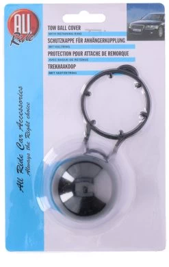 Trekhaakdop Zwart Met Ring