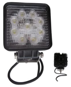 Werklamp LED Single Power 9 Leds 1600lm 12/24v