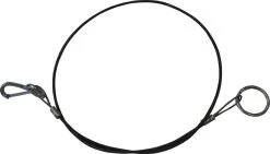 Aanhanger Rembreekkabel Zwart 1000mm