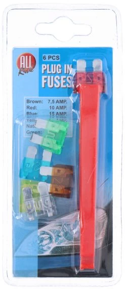 Auto-steekzekeringen 6 Stuks Met Tang