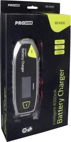 Intelligente Druppel Acculader 6V Of 12V 3.8A Rms 12bit Ad Microprocessor