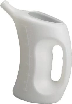 Maatbeker Uit Wit Kunststof 5 Liter Inclusief Flexibel Ref.00328820