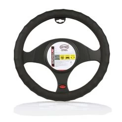 Stuurwielhoes Heyner Soft Comfort Zwart Skai Diameter 37-39cm