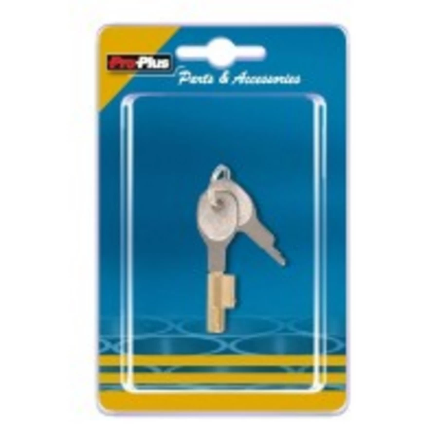 Steekslot Voor Koppeling Koper Met 2 Sleutels Op Blister