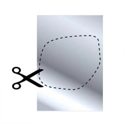 PROPLUS Knipspiegel L 253x178mm