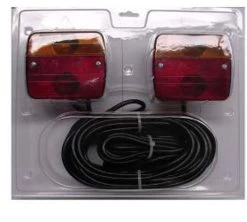 Aanhangwagen Verlichtingset Met Magnetenachterlichtset Magneet 7.5m Kabel