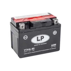 Motobatterij Met Accide 12v Yt4l-bs Ytx4l-bs