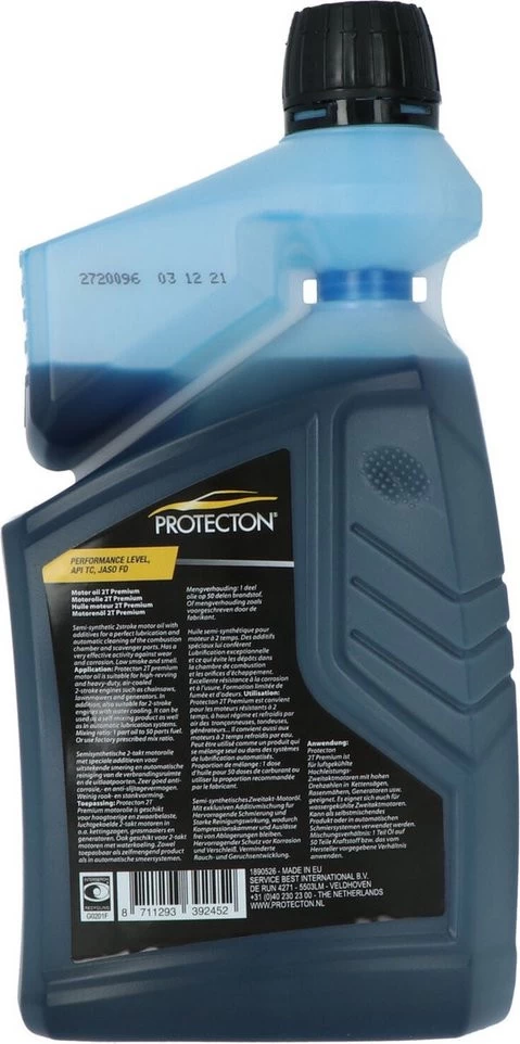 Protecton 2-takt Olie Universeel 1 Liter - Afbeelding 2
