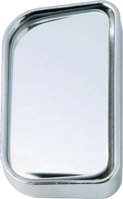 Dodehoekspiegel , Rechthoekig , Zilver, Zelfklevend 8.3x4.7cm