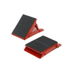 Wielkeg In Metaal En Opklapbaar 2 Stuks Max 900kg, Spie Om Wiel Te Blokkeren