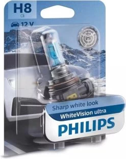 Philips 12V WhiteVision Ultra H8 35W Xenon Effect