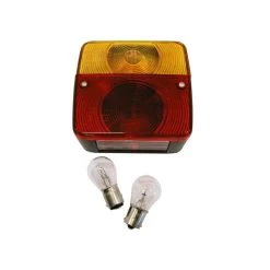 Achterlicht 4 Functies + Lampen Blister
