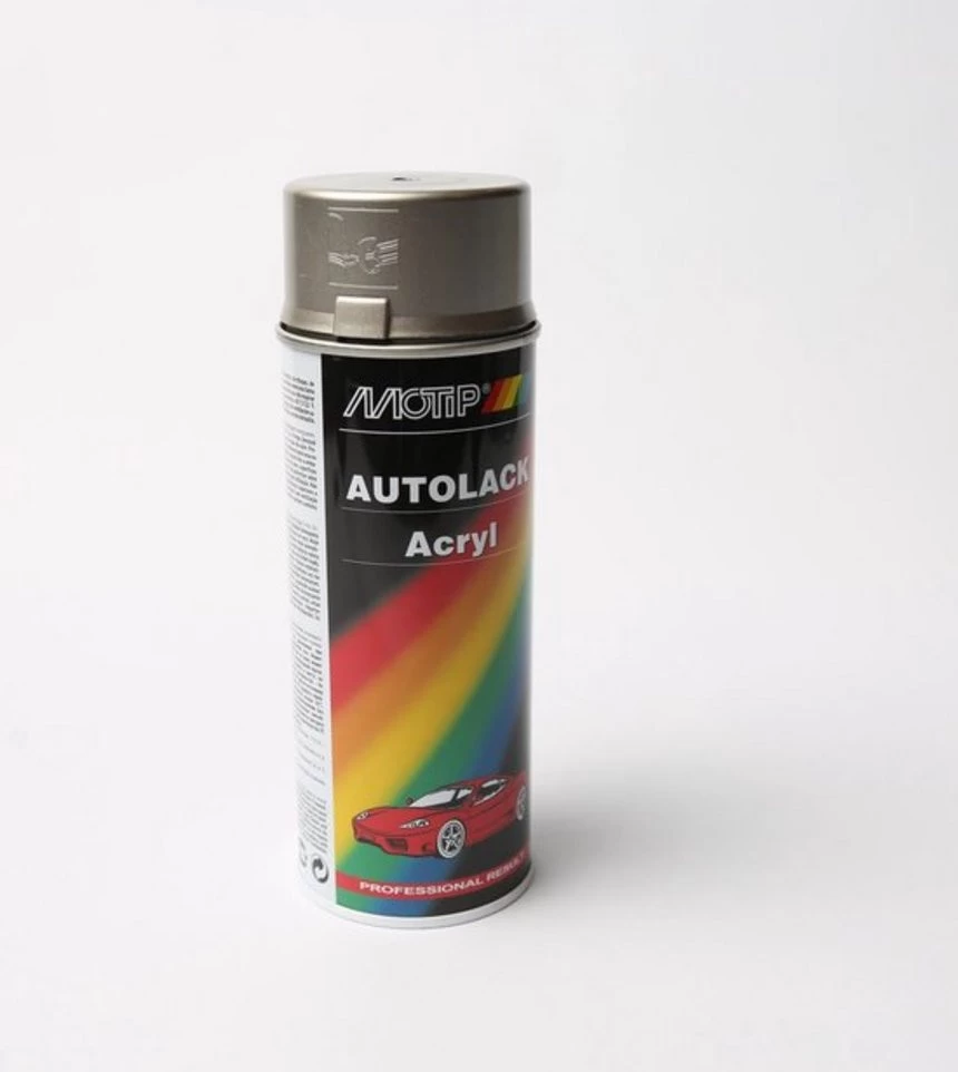 Motip Compact Zilver Metal Spuitbus 400ml Kleur 55405